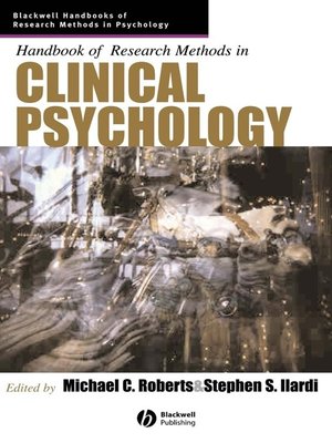 cover image of Handbook of Research Methods in Clinical Psychology
